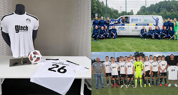 Bild von den Sportvereinen die von Gtech gesponsort werden
